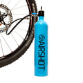 Airshot Tubeless Inflator Tank for Bicycle Tires – Blue, 30oz Capacity