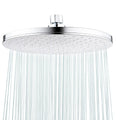 Jolof Store 8.8-Inch Rainfall Shower Head – Chrome Round Fixed Rainhead