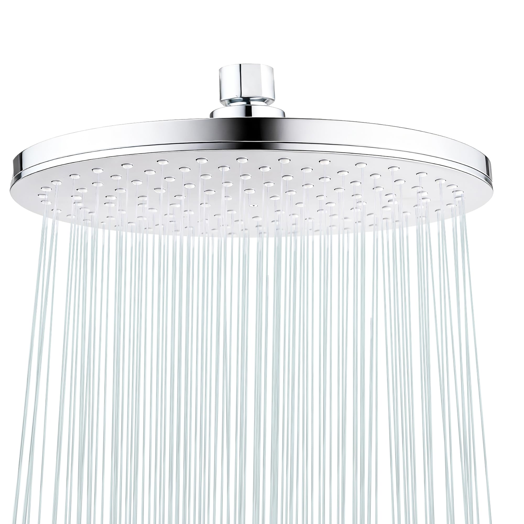 Jolof Store 8.8-Inch Rainfall Shower Head – Chrome Round Fixed Rainhead