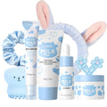 Milk Skincare Set - 9PC Hydrating Korean Beauty Kit for Teens