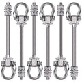 BeneLabel 6pcs Swing Hanger Kit – 304 Stainless Steel 1800lb Hanging Bolts