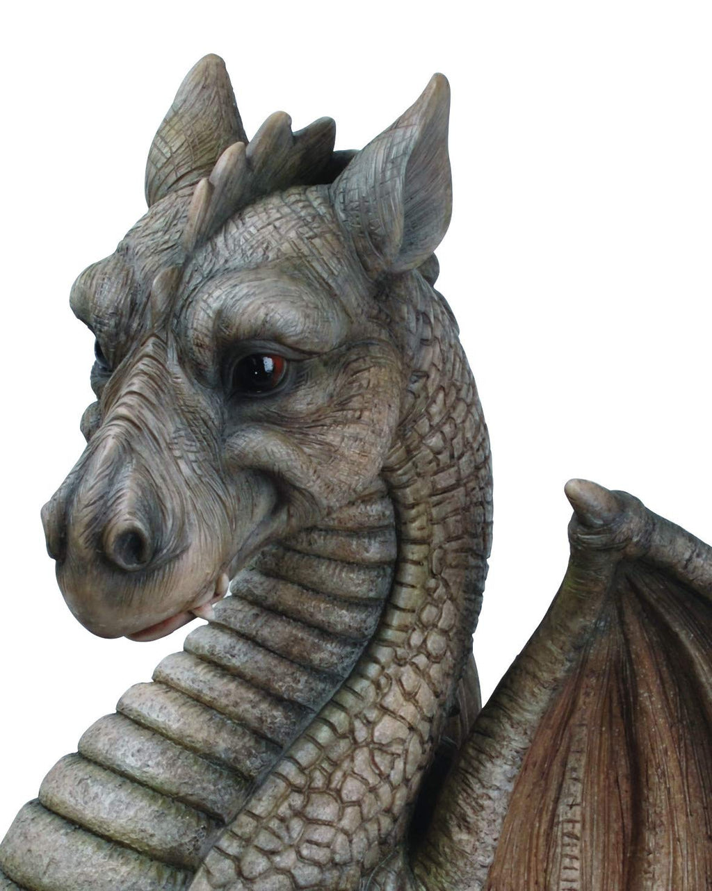 Vivid Arts Winged Dragon Resin Garden Ornament - Cute Fantasy Sculpture