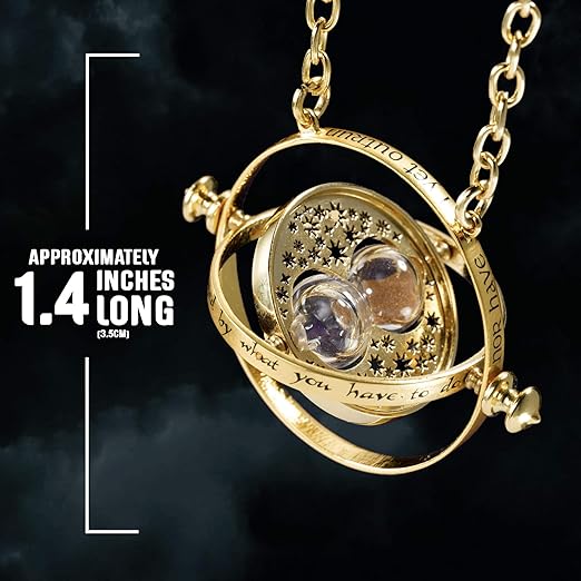Harry Potter Hermione's Time Turner – 24k Gold-Plated Movie Replica