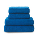 Top Towel Plus 4-Piece Cotton Bath Towel Set - Blue | 400gsm Absorbent