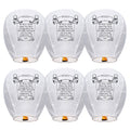 Douzi White Sky Lanterns | 6 Pack Biodegradable Chinese Paper Lanterns