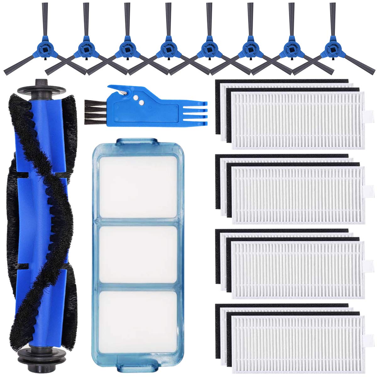 ABClife 19-Pack Replacement Parts for Eufy RoboVac 11S 30 30C 15C 12