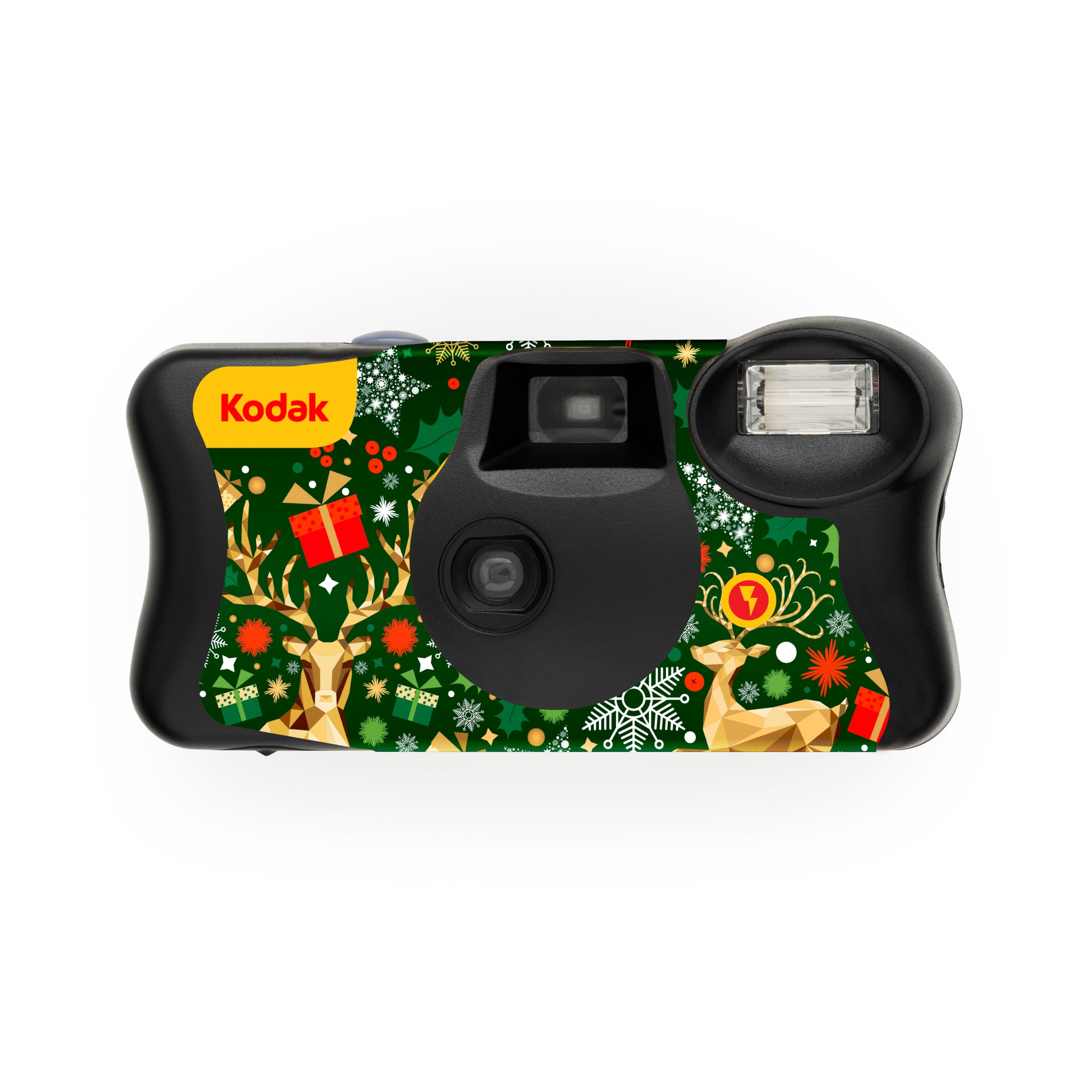 Kodak FunSaver Single Use Camera – Christmas Edition Flash Film (39 Exp)