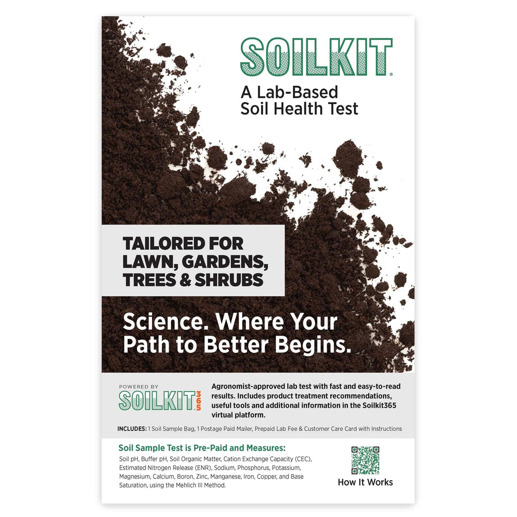 SoilKit Lab Soil Test Kit | Professional pH & Nutrient Analysis for Lawns