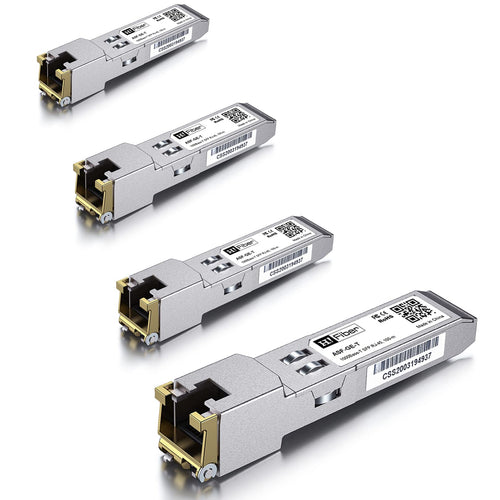 Jolof Store 1.25G Copper SFP to RJ45 Transceiver for Cisco – 4 Pack