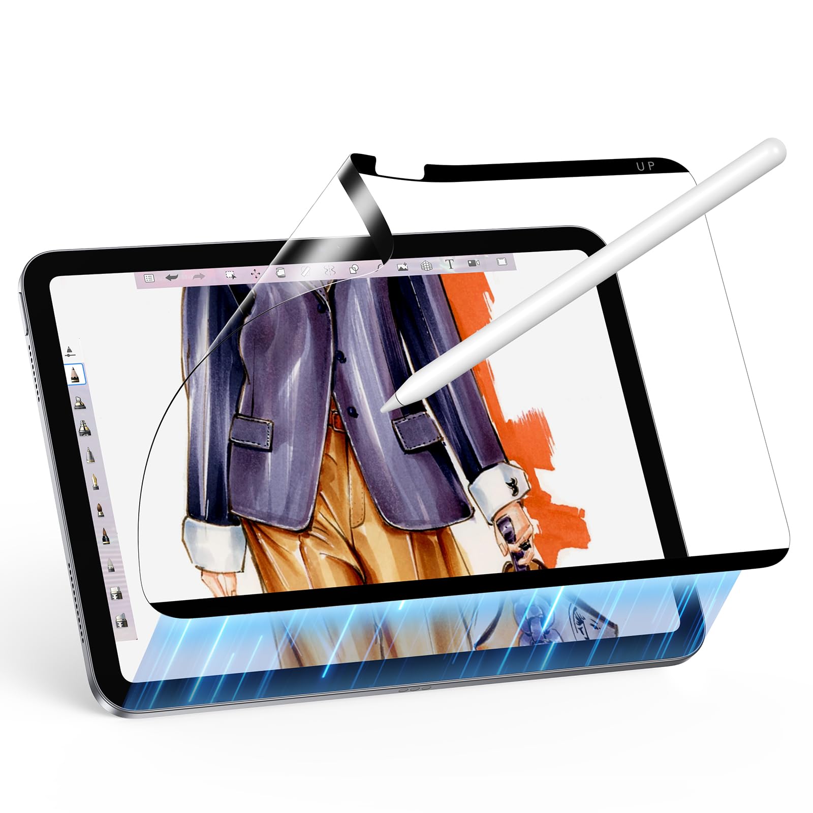ESR Paper-Feel Magnetic Screen Protector for iPad Air 11 Inch M3/M2