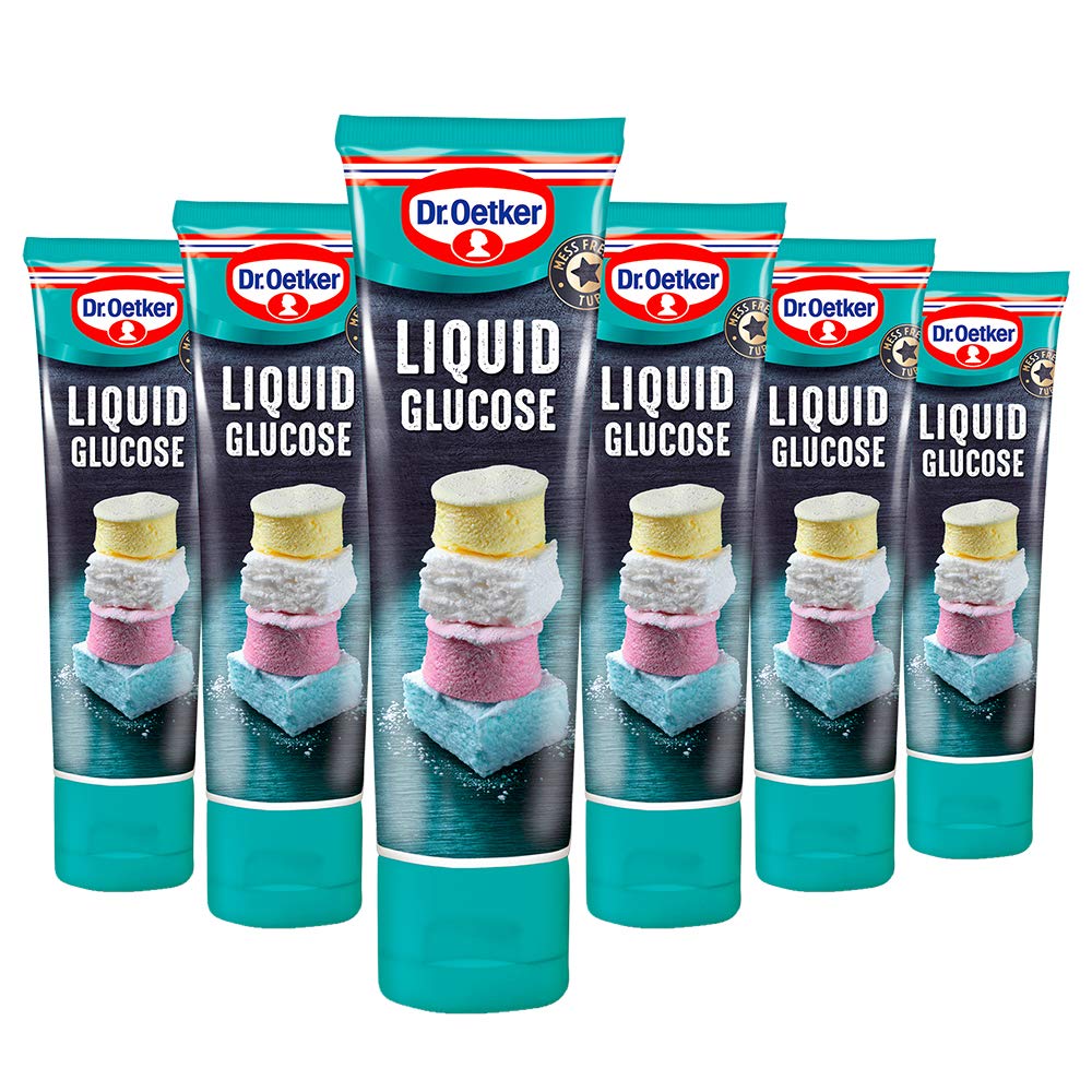 Dr. Oetker Liquid Glucose Syrup for Baking and Confectionery - 6 x 140g