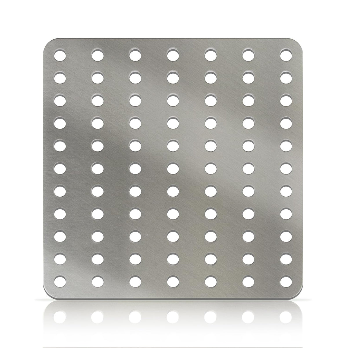 Simply Hardware® Square Drain Guard/Swirl Cover - 4 Inch up to 9 Inch Stainless Steel - Keep Drains Clear from Leaves & Debris - 6" x 6" - image 2
