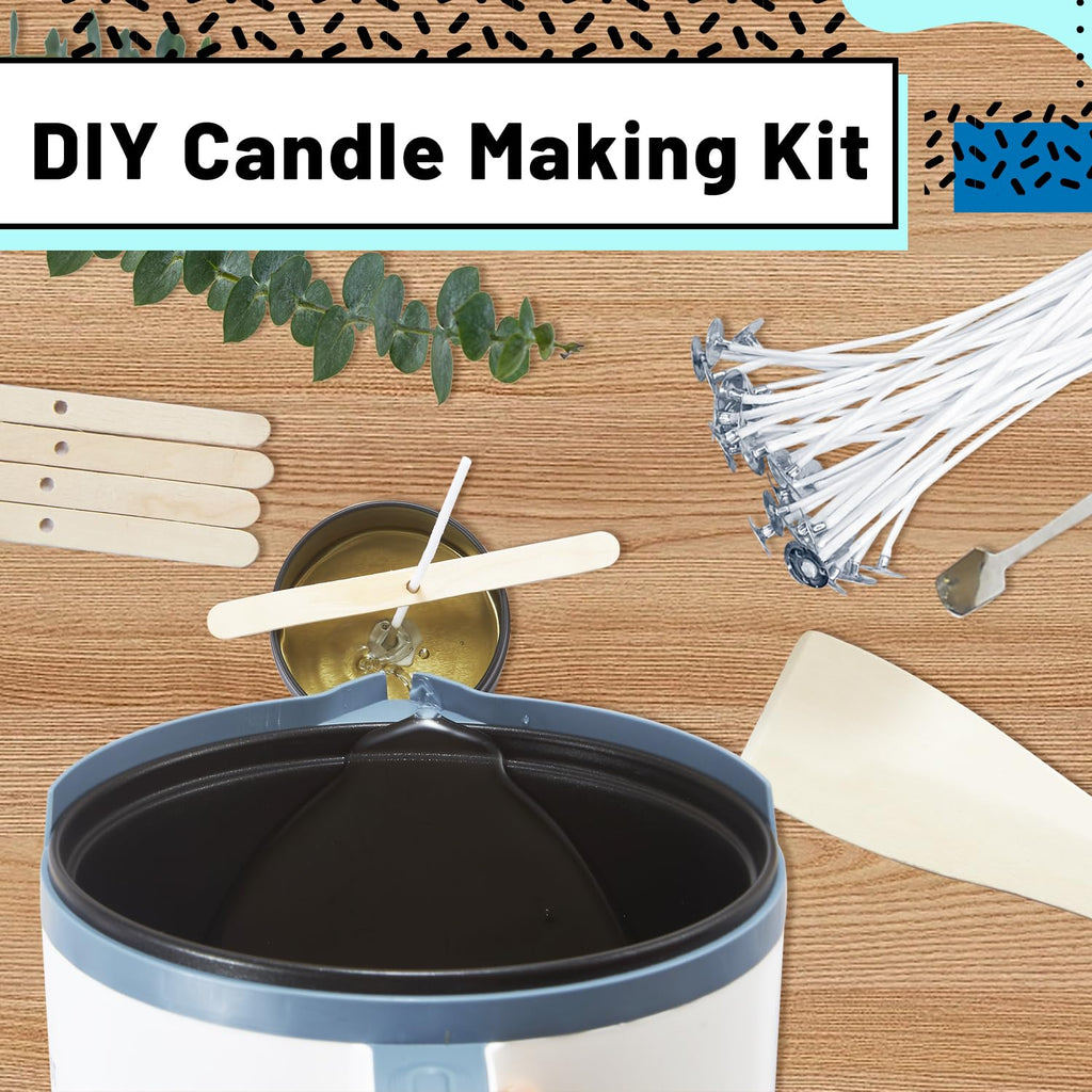 Ksedcon Electric Wax Melter for Candle Making – Non-Stick Melting Pot Kit