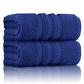 GC Gaveno Cavailia Zero Twist Cotton Bath Sheet – Electric Blue, 550 GSM