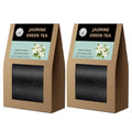 HANFANGLING Jasmine Green Tea | Natural Loose Leaf Tea - 2 Pack