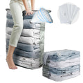 TAILI Extra Large Vacuum Storage Bags Cube 4 Jumbo80x100x38 CM, Cream - image 1