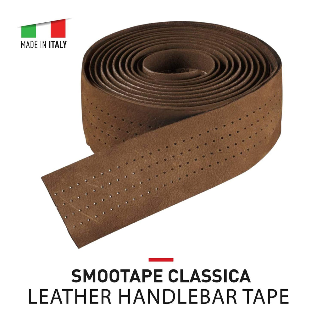 Selle Italia Classica Smooth Handlebar Tape – Brown Leather Bike Grip