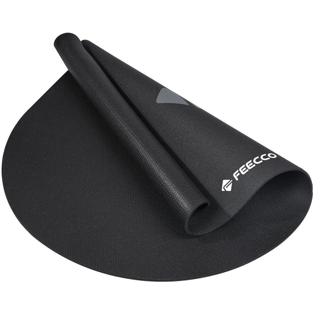 FEECCO Jump Rope Mat – 7mm High-Density PVC Non-Slip Skipping Mat