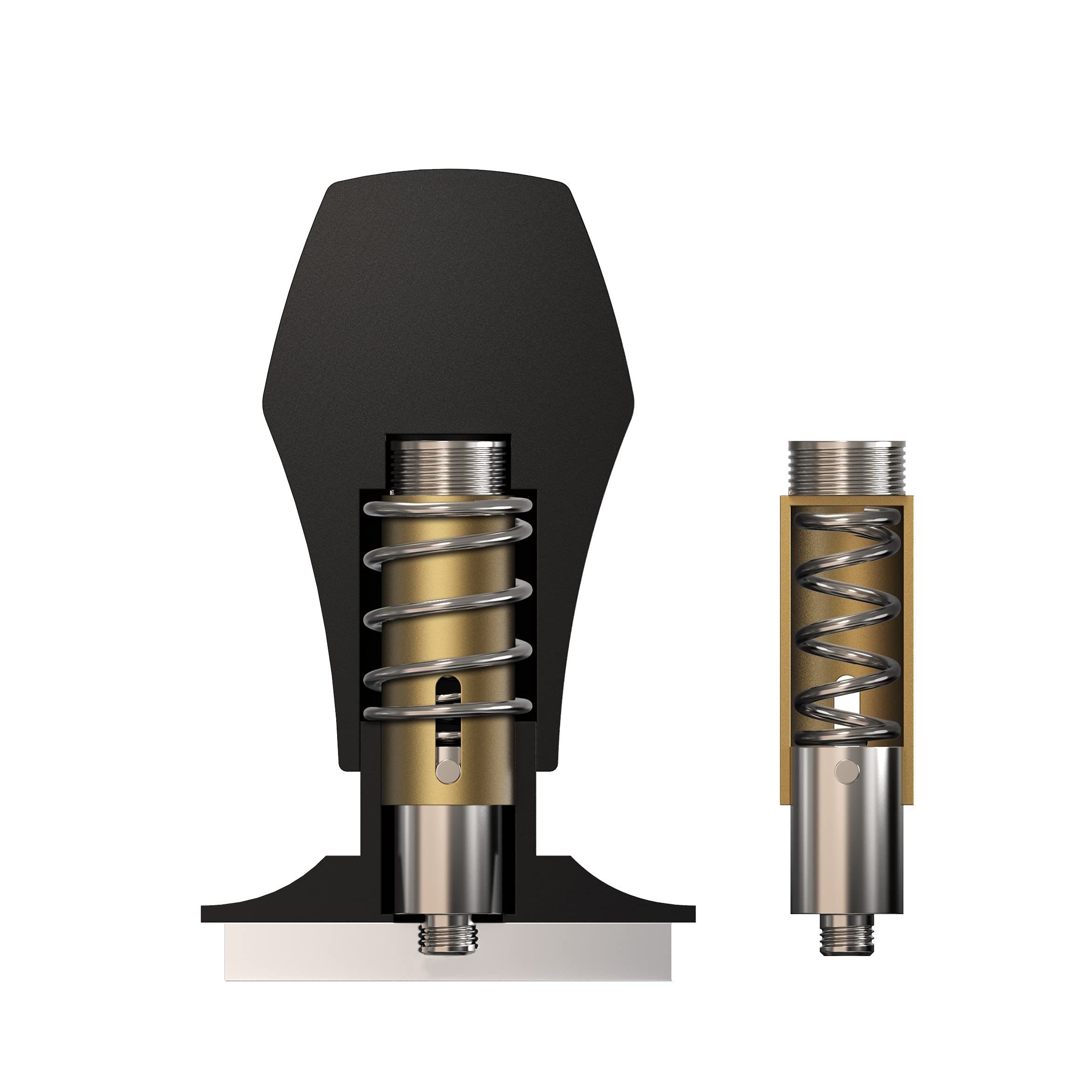 Normcore 51mm Spring-Loaded Espresso Tamper with Stand - V4 Calibrated