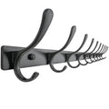 SKOLOO Coat Rack Wall Mounted - 10 Hooks, Heavy Duty, Stainless Steel, Metal Wall Coat Hanger, Sturdy Wall Hooks for Hanging Coat, Jacket, Clothes - image 1