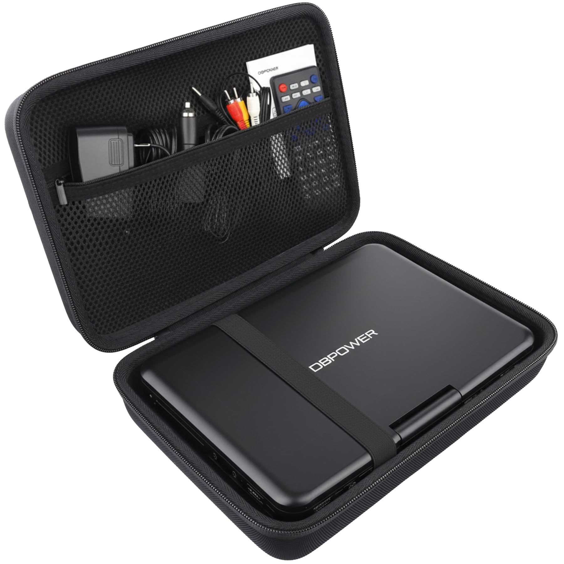 Khanka Portable DVD Player Case – 12.5 Inch Carrying Bag with Pocket