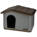 Kerbl Paola Eco Cat House – Weatherproof Recycled Plastic Outdoor Shelter