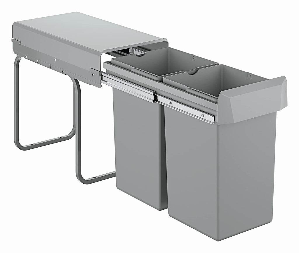 GROHE Kitchen Waste System | 2 x 15L Floor Mounted Pull-Out Bins