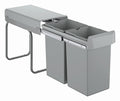 GROHE Kitchen Waste System | 2 x 15L Floor Mounted Pull-Out Bins