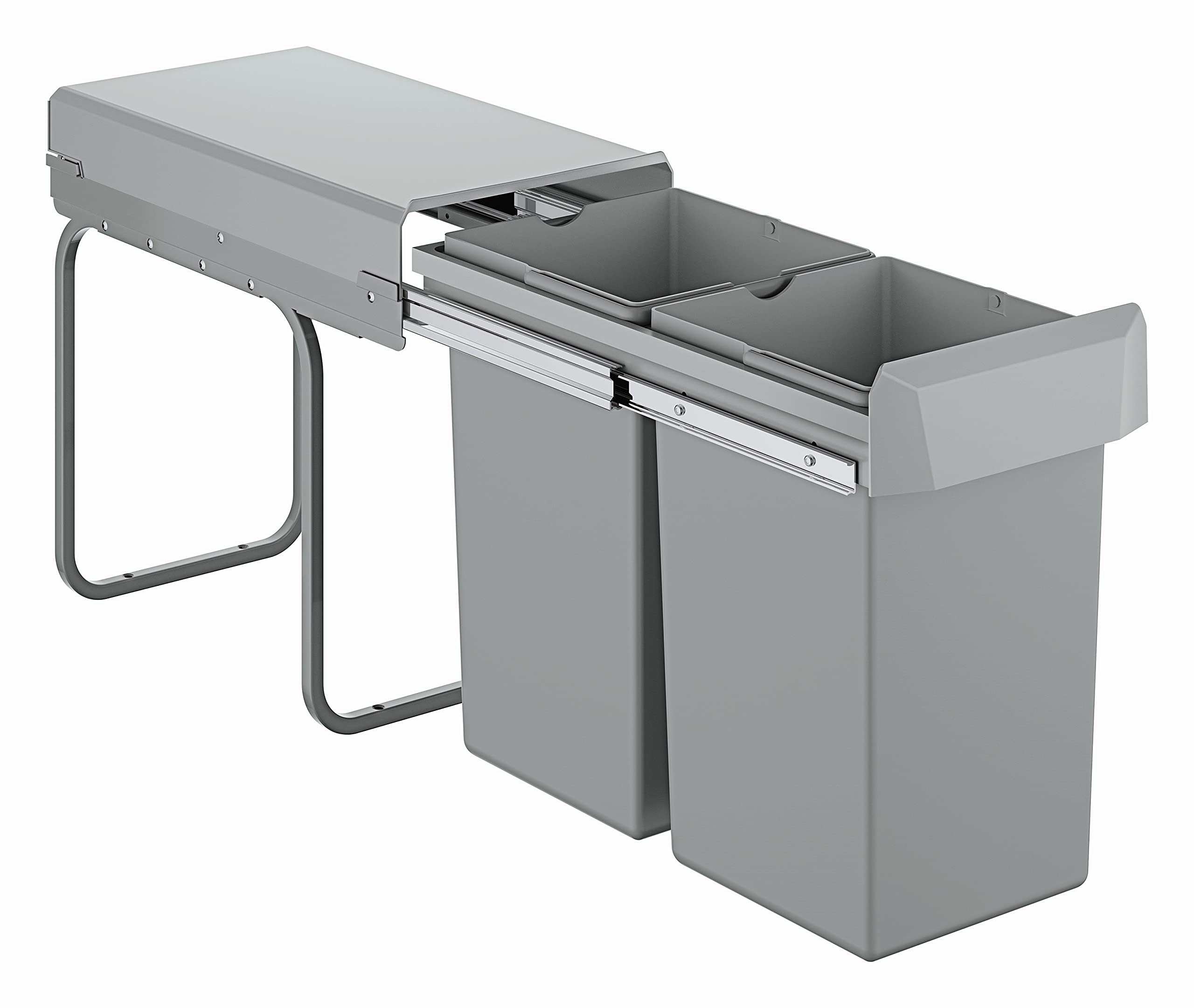 GROHE Kitchen Waste System | 2 x 15L Floor Mounted Pull-Out Bins