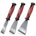 HAUTMEC 3-Piece Paint Scraper Set | Heavy Duty Stainless Steel Putty Knives