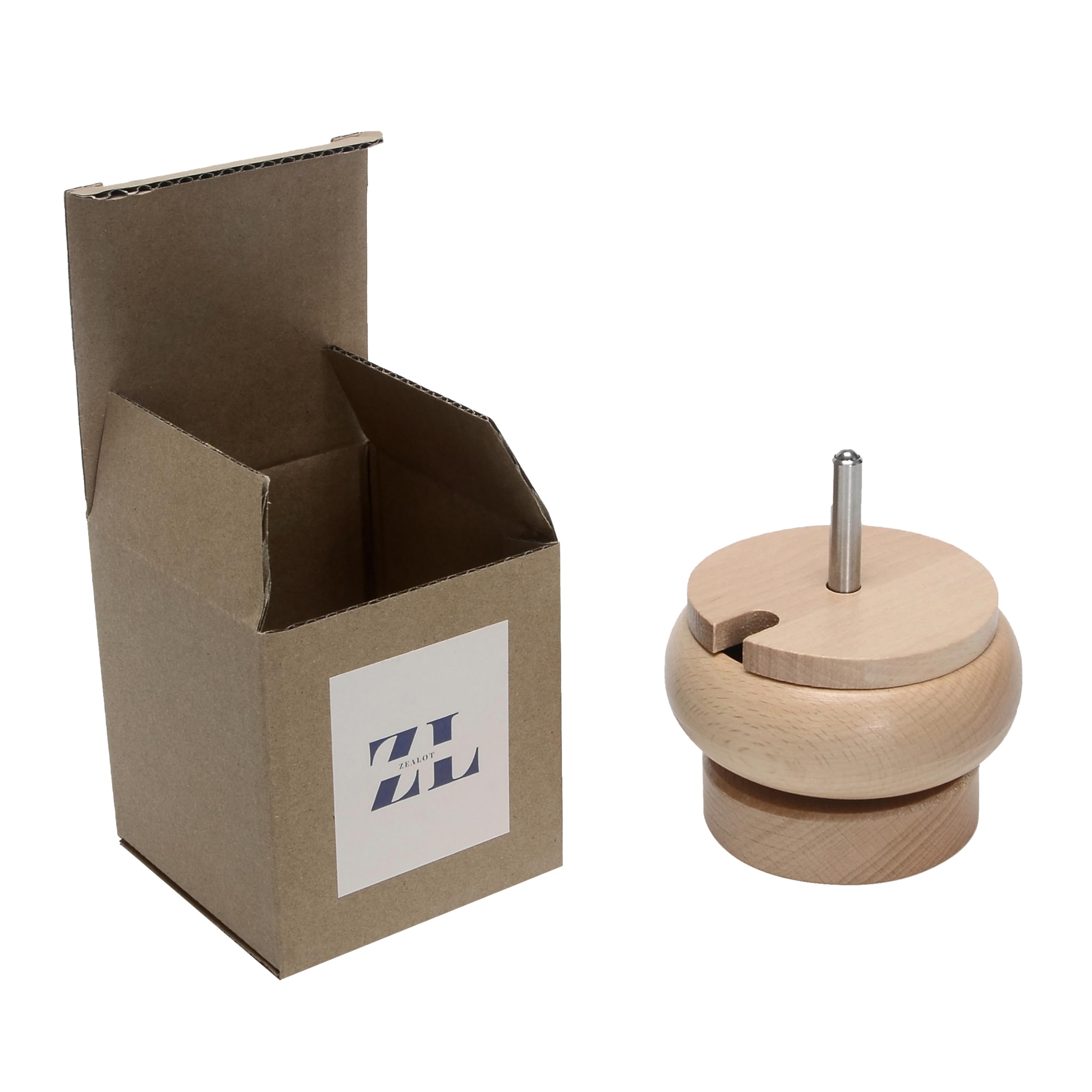 Zealot Wooden Bead Spinner Kit – Beechwood Loader for DIY Jewelry Making