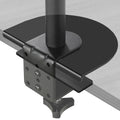VIVO Steel Desk Reinforcement Bracket Mount Plate for Monitor Stands