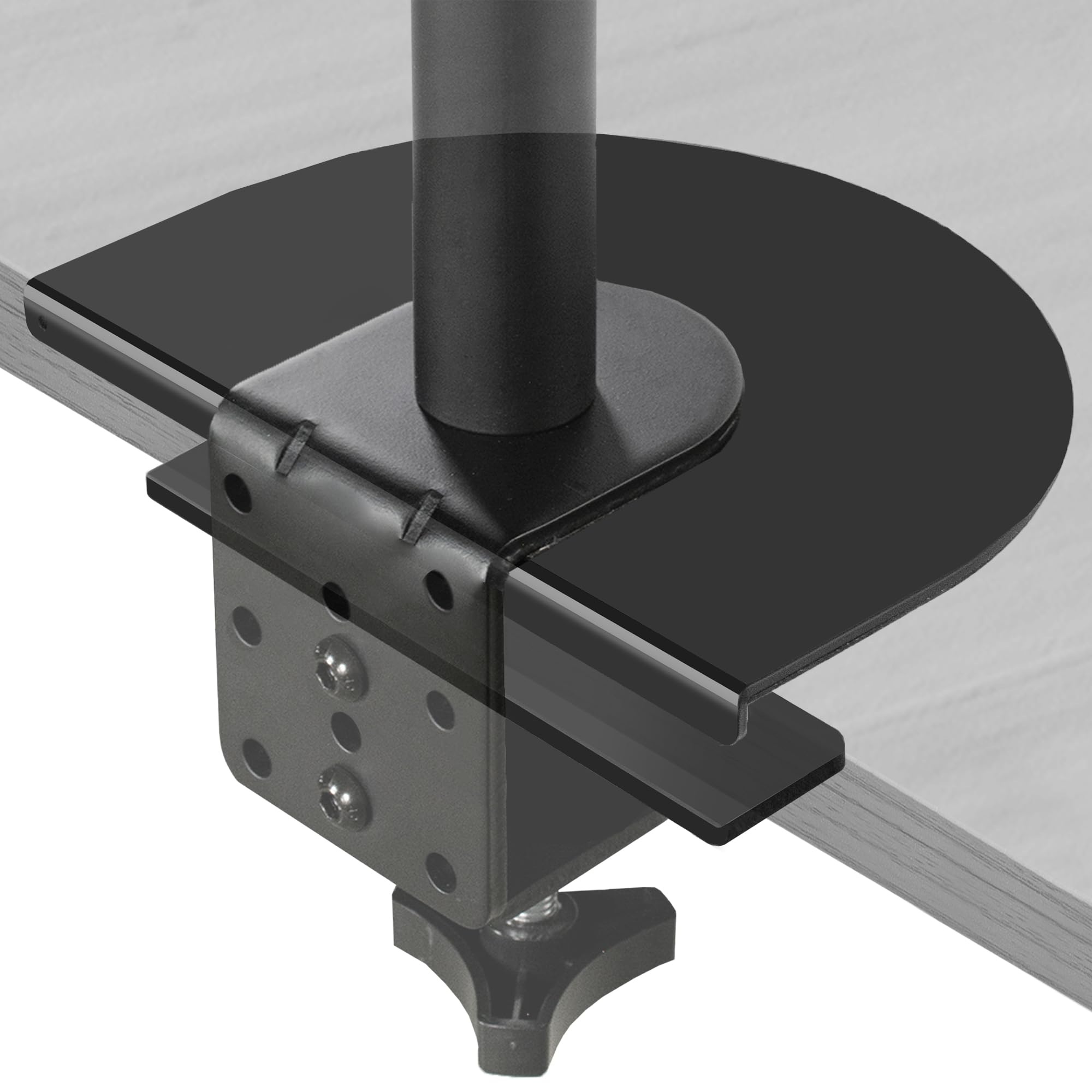 VIVO Steel Desk Reinforcement Bracket Mount Plate for Monitor Stands