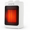 NETTA Ceramic Fan Heater - 2000W Portable Electric Space Heater, White