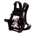 COZYROOMY Hybrid SPD Bike Pedals | 9/16" Aluminum Pedals with Toe Cages