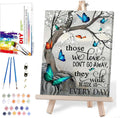DIY Paint by Numbers for Adults - Framed Canvas with Easel
