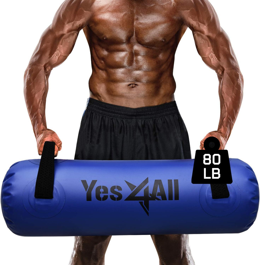 Yes4All Aqua Bag Water Weights for Core Stability Training - 80lbs