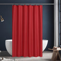 Jolof Store Fabric Shower Curtain – Hotel Quality Water Repellent Red