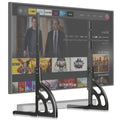 XINLEI Universal Tabletop TV Stand for 22-85 Inch TVs, Heavy Duty Metal