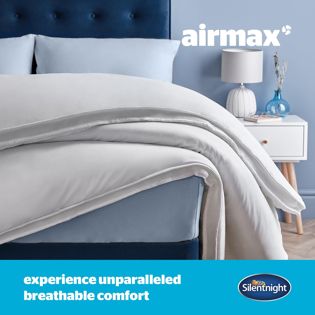 Silentnight Airmax Double Duvet – 10.5 Tog Breathable All Season Quilt