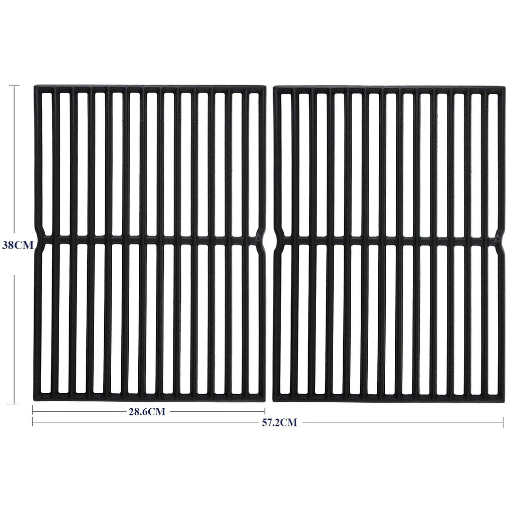 GFTIME Cast Iron Cooking Grates for Weber Spirit E210 & Genesis Silver A