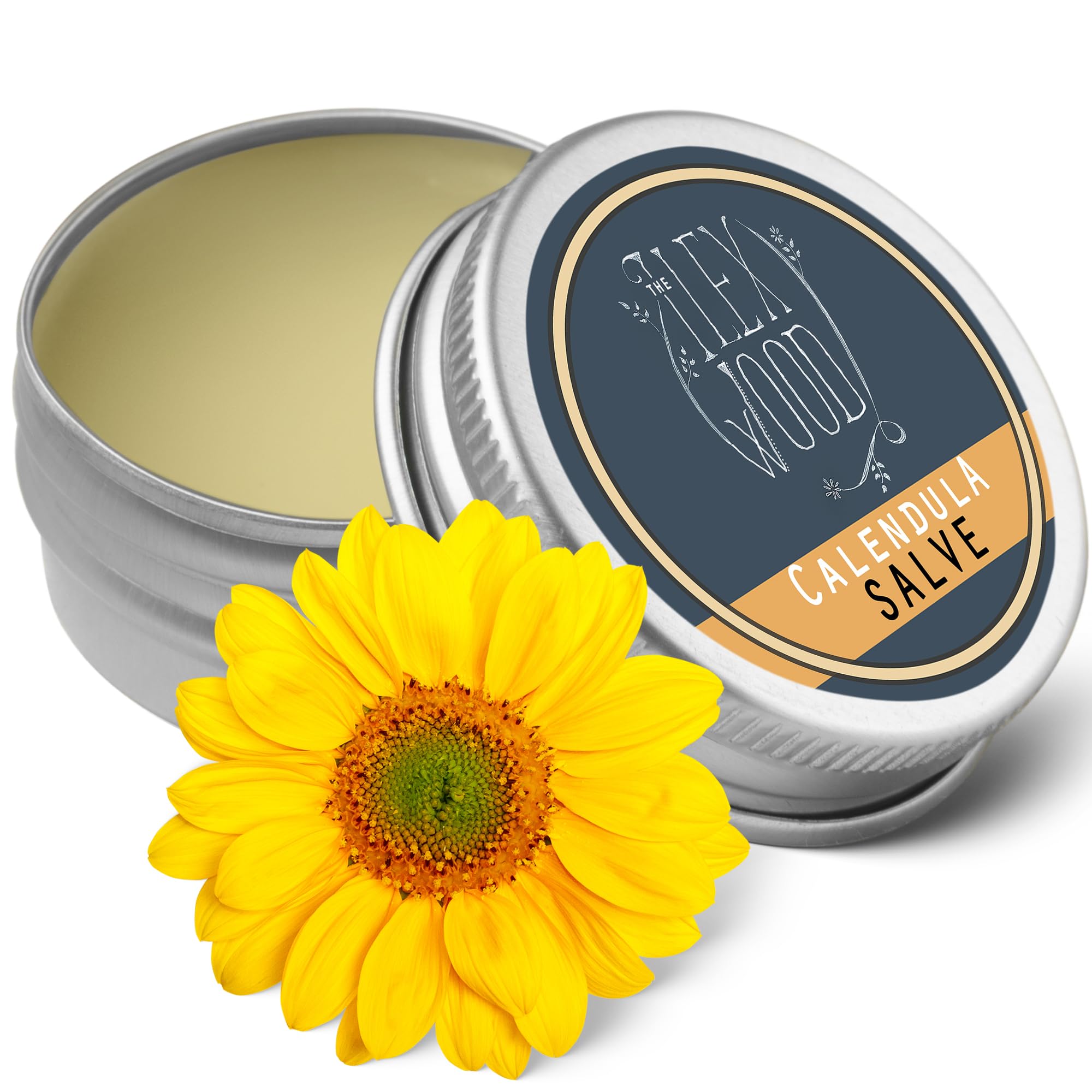 The Ilex Wood Vegan Calendula Salve – Natural Eczema & Skin Balm - 100ml