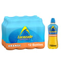 Lucozade Sport Orange Isotonic Electrolyte Drink - 750ml (Pack of 12)