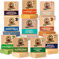 Dr. Squatch Men's Natural Soap Bar Gift Set – 10-Pack Cold Process Soap