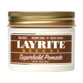 Layrite Superhold Pomade 120g | High Hold Water Soluble Hair Styling
