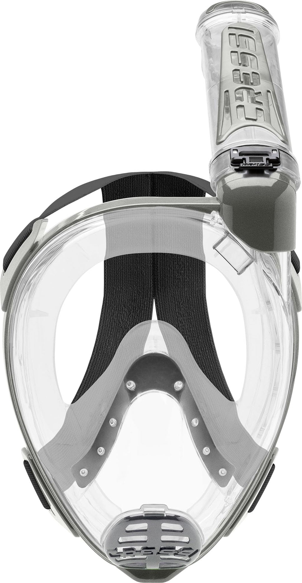 Cressi Duke Full Face Snorkel Mask – Anti-Fog Dry Snorkeling Gear