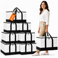 Big Storage Bags and Moving Boxes Large with Zips for Home Movers - image 1