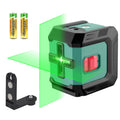 HYCHIKA Green Laser Level – 15M Cross Line Spirit Level with Bracket