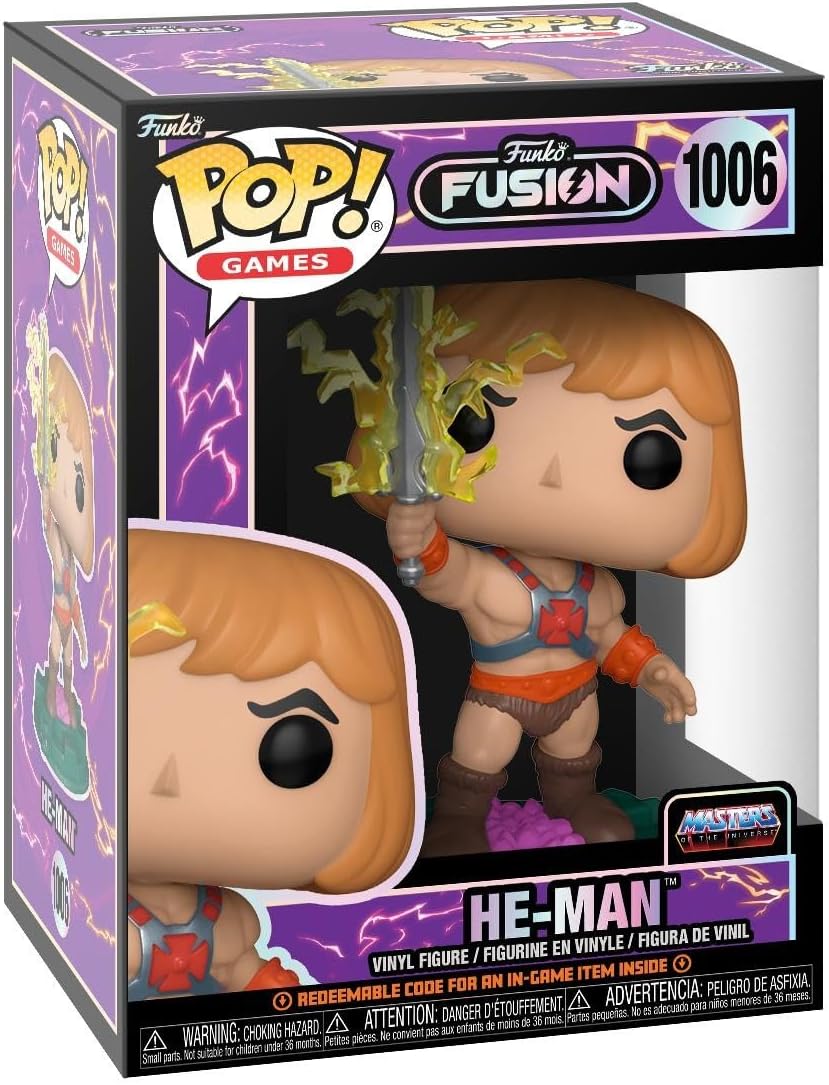 Funko Pop! Games: Fusion He-Man Vinyl Figure - Masters of the Universe