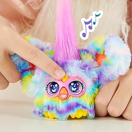 Snaps Swee-Dee Furby Furblets Mini Plush - Interactive Musical Keychain